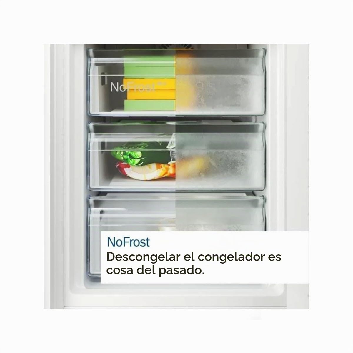Combi BOSCH KGN39LBCF Cristal negro 2.03m C