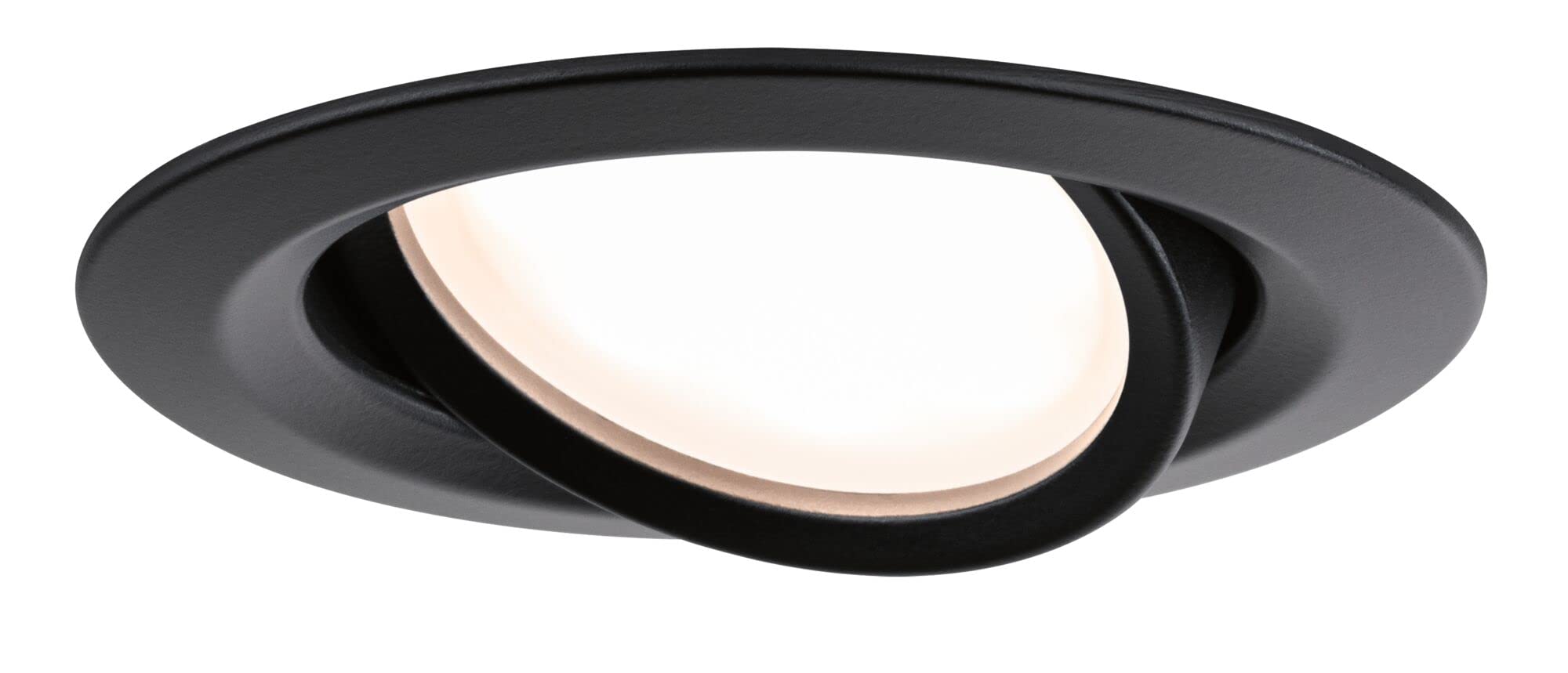 Paulmann 93875 Luminaria empotrable LED Nova Plus incl. cabezal, juego básico orientable ed. 84mm 50° 3x6W 230V regul. 2700K blanco mate, foco