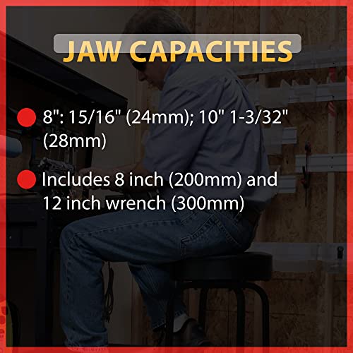Image of Performance Tool W30701 2pc Adjustable Wrench Set