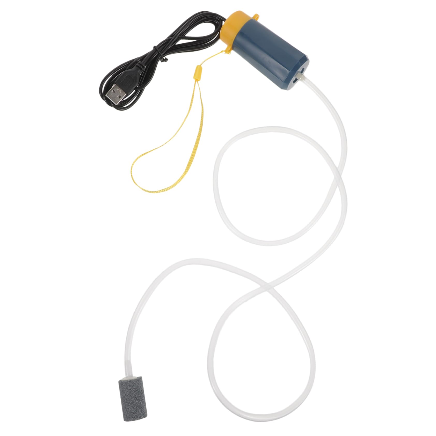 Toddmomy 3piezas Bomba De Portátil USB para Acuarios Aireador Silencioso Gran Desplazamiento para Peceras y Actividades De Pesca Generación Estable De Burbujas