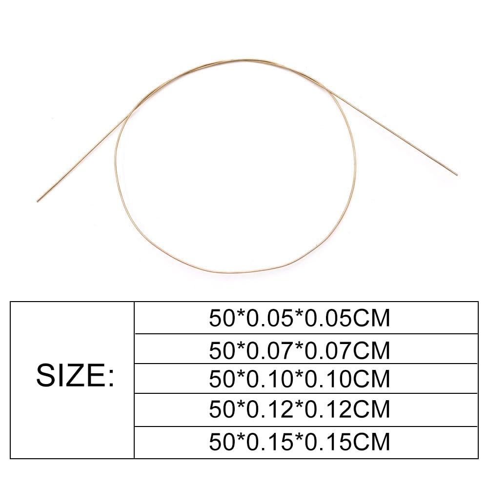 5/10pcs Złoty srebrny pręt spawałowy Drut lutowniczy Niski topnienie srebrna pręt spawałowy metalowy pręt lutowniczy (Color : 0.7mm, Size : Length 50cm 5pcs)