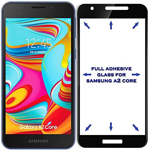 Full Glass Tempered Glass HD Tempered Glass For Samsang A2 core Pack of 1 Amazon.in Electronics
