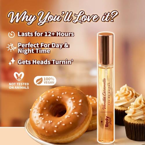 Image of Plum BodyLovin' Vanilla Caramello Perfume | Long-Lasting Gourmand Fragrance | Luxury Perfume for Women | Vanilla, Caramel & Pistachio Notes | 15ml