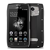 Blackview BV7000 PRO - Ultra delgado 5 pulgadas Gorilla de cristal 4GB RAM + 64GB ROM IP68 impermeable / a prueba de choques，al aire libre Smartphone octa Core 8MP + 13MP - negro-gris