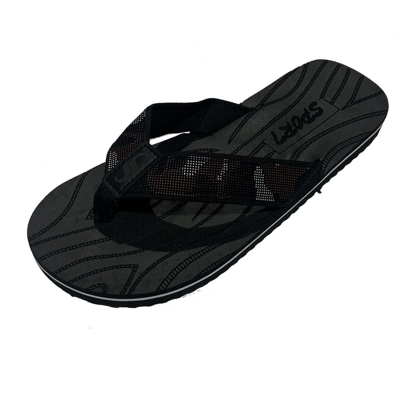 Men's Chanclas Comfy Flip Flop Thong Shower Beach Sandals