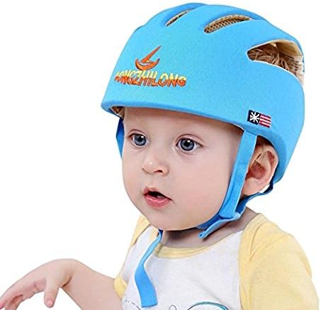HI9 Infant Protective Hat Baby Toddler Safety Adjustable Helmet Cap Protection Head for Walking Harnesses (Blue)