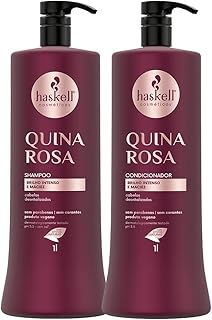 Kit Haskell Quina Rosa Profissional (2 Produtos)