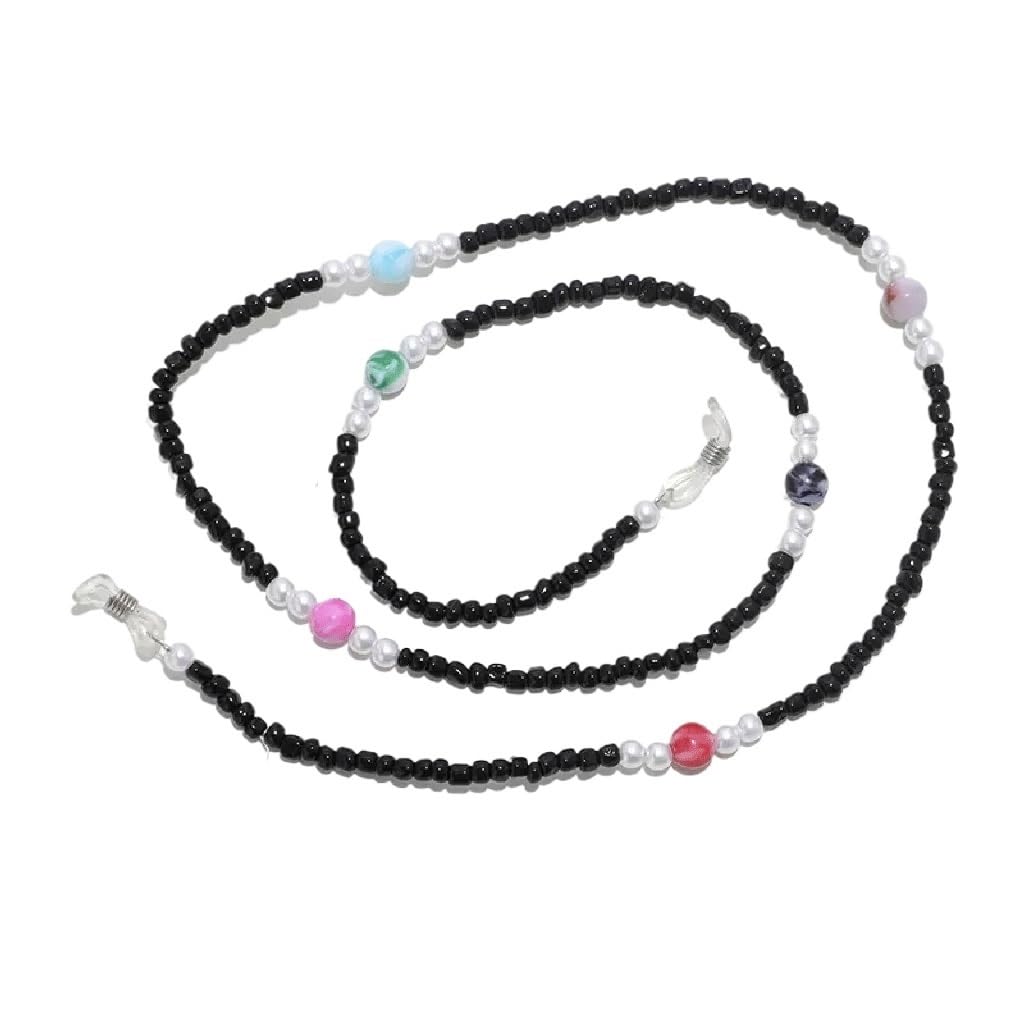 Cadena for Gafas, Cuello Femenino, Gafas de Sol Colgantes, Cadena for Colgar Gafas, Cadena Antideslizante