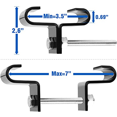 Yes4All I-Beam Clamp Hanger, Heavy Duty Stainless Steel Beam Hanger For Punching Bag, Boxing, Muay Thai, And Mma Training #TOP1