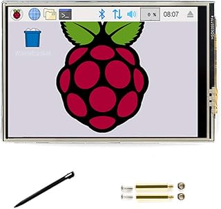 Touchscreen LCD C da 3,5 pollici Schermo monitor TFT 480 * 320 Display SPI 125 MHz ad alta velocità per qualsiasi versione di Raspberry pi