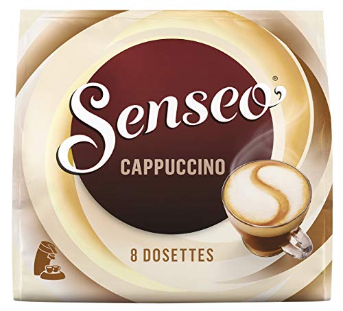 SENSEO Café Cappuccino 8 dosettes souples - Lot de 5 (40 dosettes)