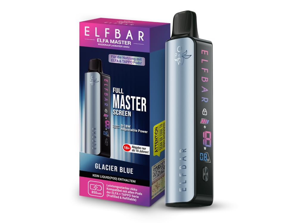 Elfbar Elfa Master kompatibel mit: Elfbar Elfa Pods 1,1 Ohm, Elfa Turbo Pods  0,8 Ohm & Lost Mary Tappo Pods: Amazon.de: Elektronik & Foto