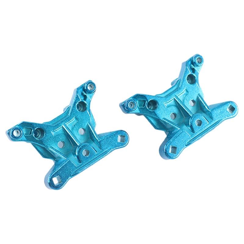 Menolana 2X 1/16 RC Car Shock Tower Replace Parts, Metal, Easy Installation, Damper Mount Absorber Board for 16101 16103