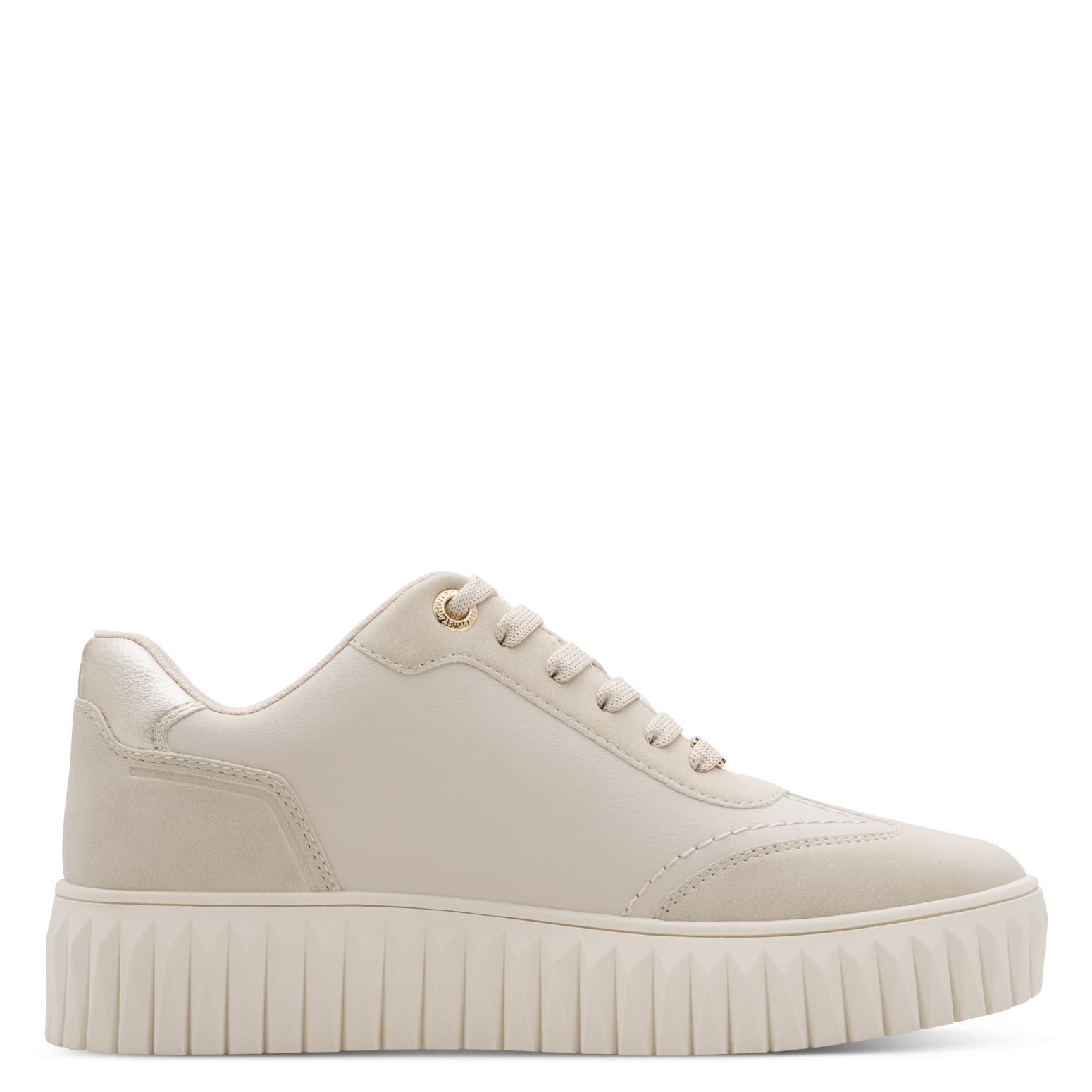 Marco Tozzi Damen Sneaker weiches Feel Me Wechselfußbett weiches Innenfutter Vegan Modern