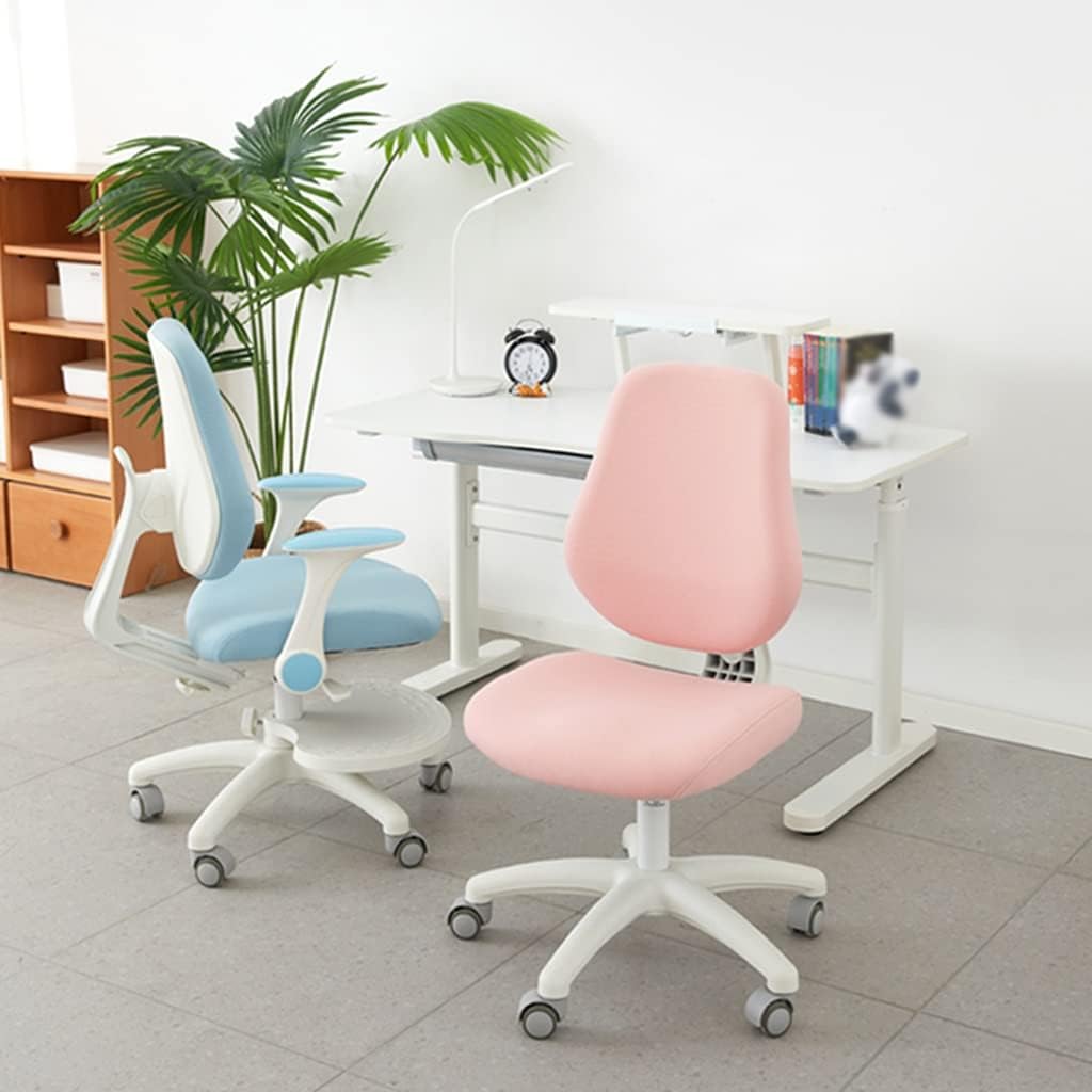 Adjustable Kids Desk Chair - Swivel, Locking Casters, Promotes Better Sitting for Children