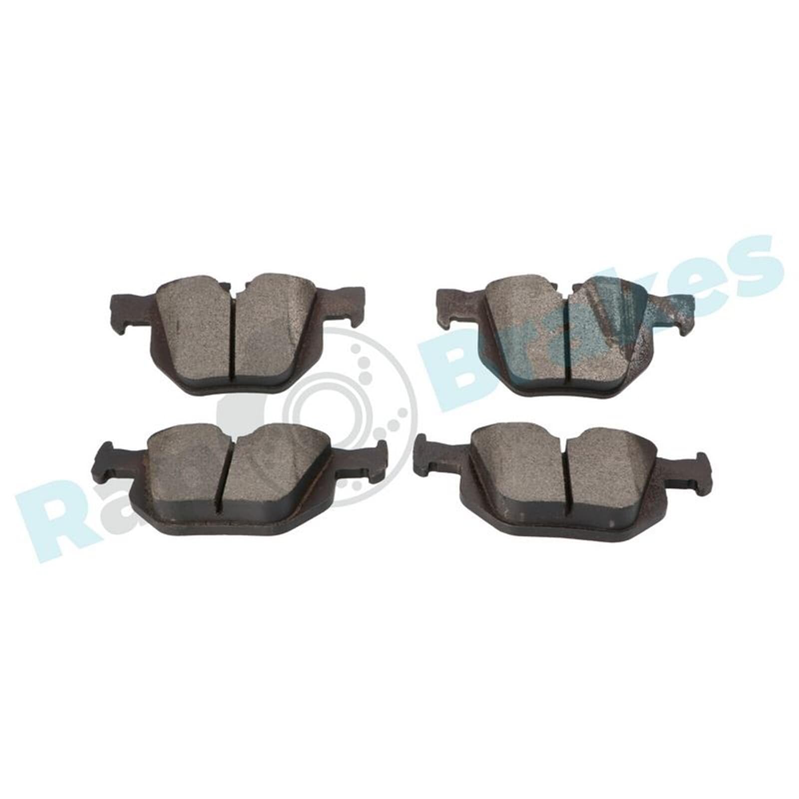 RAP Brakes Bremsenset 320mm hinten | R-D0458 + R-P0606 + Wk Kompatibel mit 5 Touring (E61)