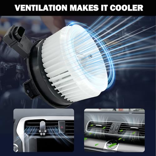 Image of 700257 AC Heater Blower Motor Fan Assembly Fit for Acura ILX 2013-2015 ，for Acura RDX 2013-2014，for Honda Civic 2012-2014 79310TR0A01, 80030TR0305