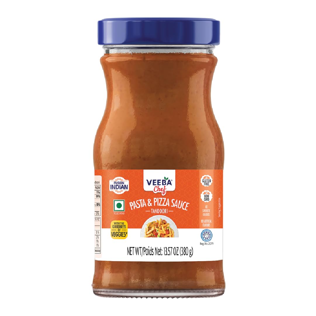 Veeba Pasta & Pizza Sauce, Tandoori, 380g