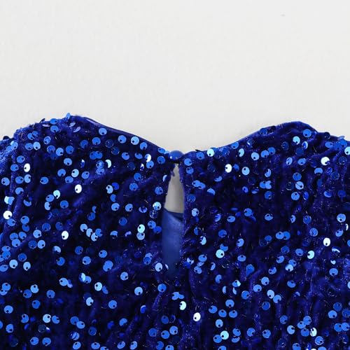 Tutu.kk Toddler Girls Sequin Dress A-Line Sparkly Sleeveless Wedding Gown Party Dresses for Girls3