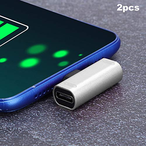 Stabiele Transmissie Aluminium Type-C Audio Charger USB-C Splitter, 2 stks Adapter, 2 In 1 Converter, voor Nubia (Zilver… - Image 8