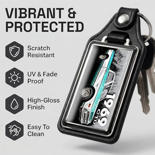 Image of Brotherhood Car Key Chain for C10 - Classic Models Keychain for Men and Women Gift Key Ring