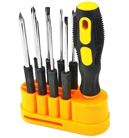 kreni Screw driver Tool kit set, 8 in 1 Professional Precision Screwdriver Set, Multipurpose Kit for Home Useful
