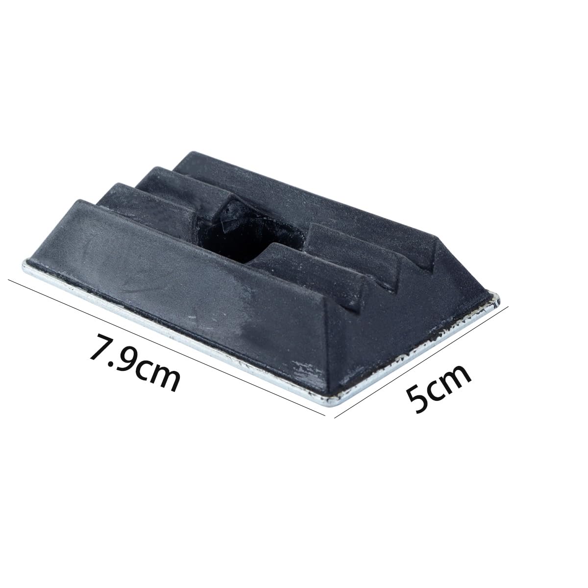 Lot de 4 tampons de butée de ressort à lames, plaque intermédiaire en caoutchouc, pour suspension arrière, pour Citroën Jumper, Peugeot Boxer, Fiat Ducato 1362685080