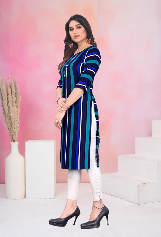 Image of Women Printed Crepe Kurtas