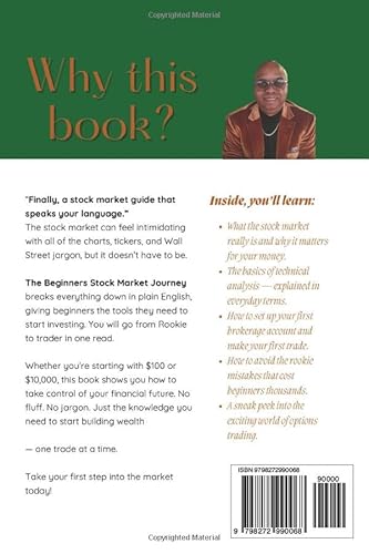 51GzA5ErcmL. SL500  - The Beginners Stock Market Journey: From Rookie to Trader in One Read