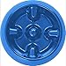 Dogit Dog Bowl Slow Feeder for Wet or Dry Dog Food, Go Slow Anti-Gulping Dog Dish, Blue, M