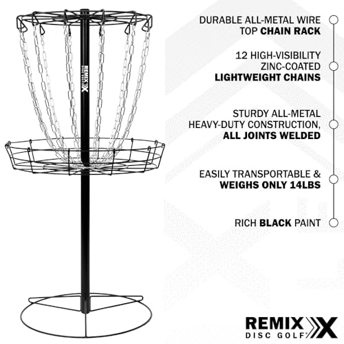 Image of Remix Practice Basket for Disc Golf - Choose Your Color and Style