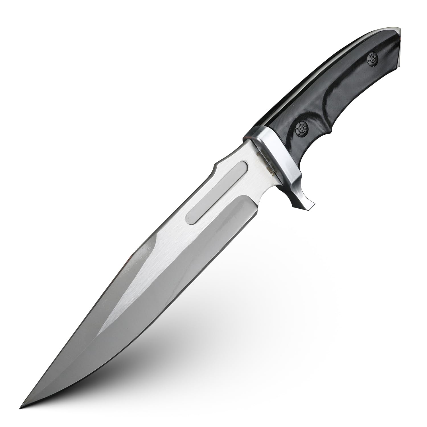 Feste Klinge Survival Band PU Box Weihnachtsgeschenk für Männer feststehendes Messer Whole Tang Outdoor knife Camping knife Geschenk für Männer, Messerserie
