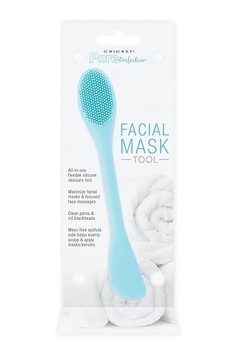 Miniatura 7 de Cricket Pore Perfection - Máscara facial de silicona reutilizable para uso diario, herramienta esencial para belleza facial, paquete de 2, silicona