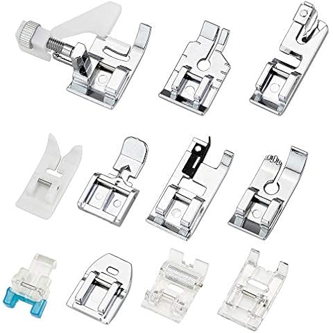 DLUFAIMI 11-Piece Sewing Machine Foot Set Cover