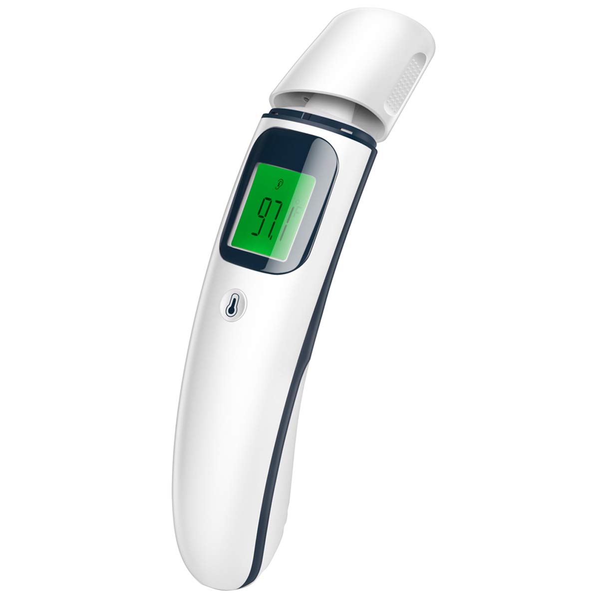 Digital Forehead and Ear Thermometer Baby Thermometer Professional Infrared Temporal Fever Thermometer 1s Instant Accurate Reading for Baby Kids Adults Indoor Outdoor