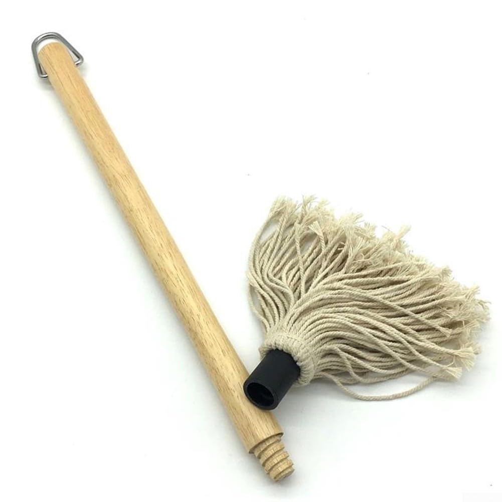 BBQ Sauce Basting Mop (D) | 6 extra Ersatzbürsten, zum Grillen und Räuchern, THM1ITT9W20HR901IJ4UAABQT8Q