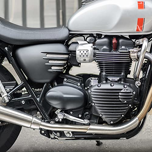 Motorcycle Accessories Left & Right Battery Side Fairing Covers Frame Cap For Triumph Street Cup/Street Twin/Street Scrambler 2017-2021 by FENGREN - Image 8