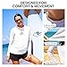 Kanu Surf womens Keri Long-sleeve Upf 50+ Rashguard Rash Guard Shirt, White, X-Small US