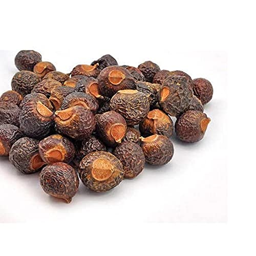 AnNafi Reetha | Organic Soap Nuts | Aritha/Areetha/Kunkudukaialu | Sapindus used for making Reetha Powder Ritha Shampoo Oil | Natural Hair Care & Growth | Organic Laundry Detergent (100grams)