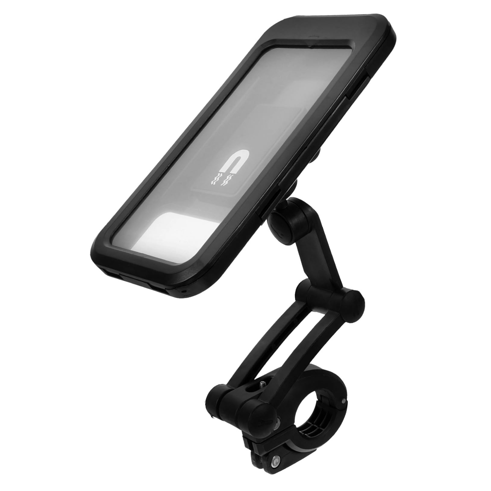 HOMSFOU 5pezzi Supporto Per Smartphone Per e Bici Regolabile Gradi Supporto Magnetico Per Navigazione e Outdoor Compatibile Con Telefono Bici e Scooter