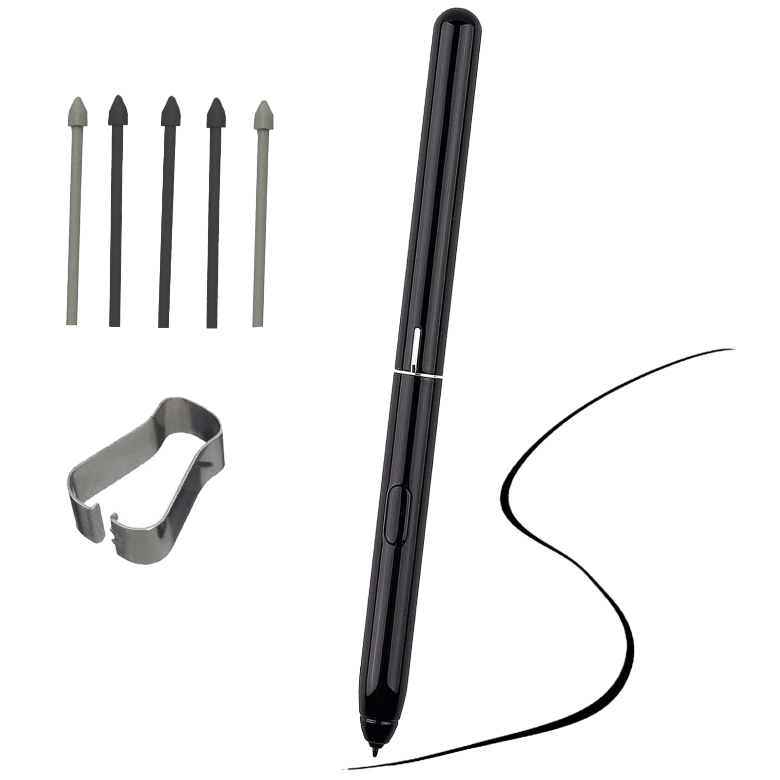 Stylet Galaxy Tab S4 perdu remplacez le avec le modèle EJ-PT830B Noir à pointes - 7