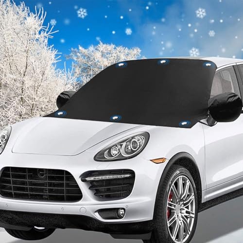Frontscheibenabdeckung Für Hyundai I10 I20 I30 I40 - Magnetische Schnee- & Frostschutzabdeckung