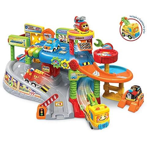 VTech - Garaje Multitaller TutTut Bólidos con Capicúa la grúa Cover