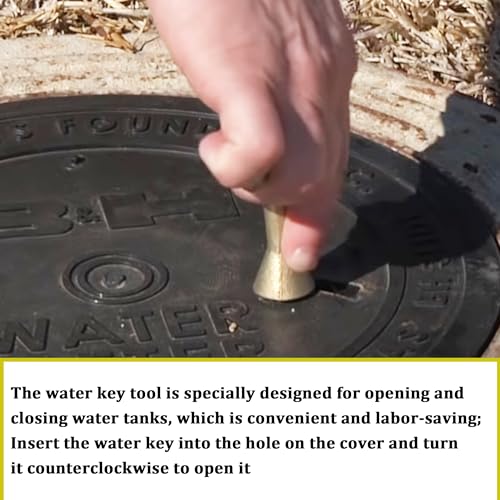 Rsoise M07001 Water Meter Box Key Water Meter Box Lid