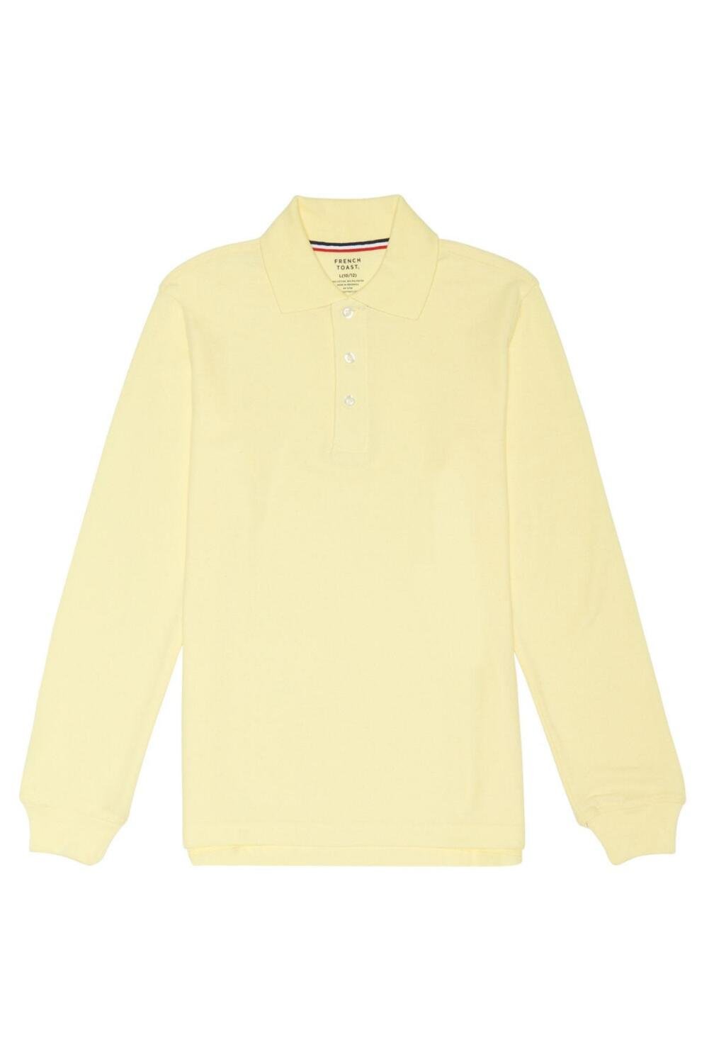 French Toast Little Boys' Long Sleeve Pique Polo