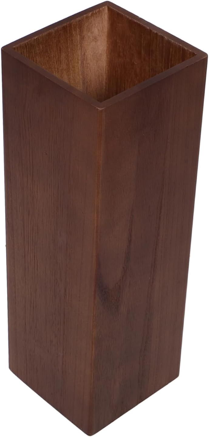 Gatuida Vintage Charm Umbrella Stand Holder Wood Entryway Organizer Tall Floor Stand for Home Office