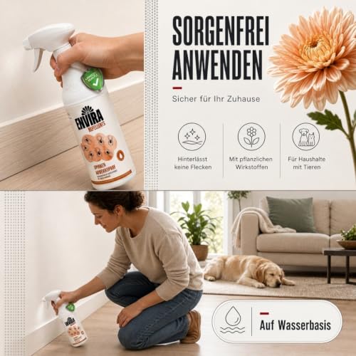 Envira Spinnenspray 500 ml - hochwirksam gegen Spinnen im Haus – Ansicht 6