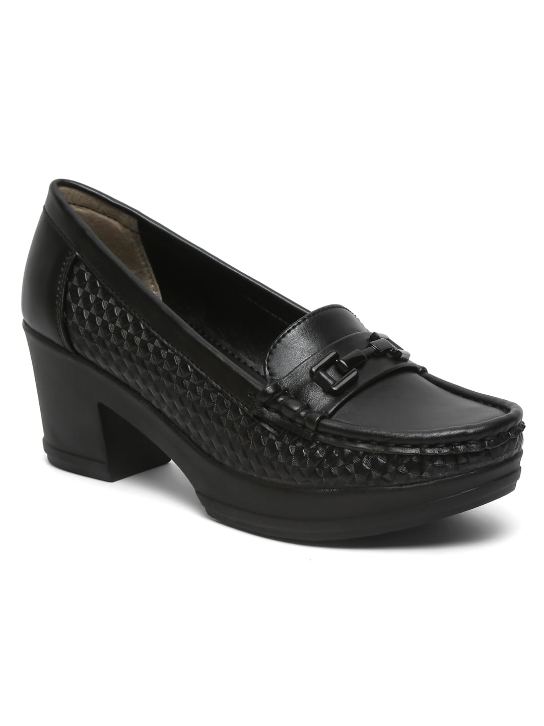Flat n Heels Womens Black Loafers FnH GS-301-BK (B0CZZWND2B) Amazon Price History, Amazon Price Tracker