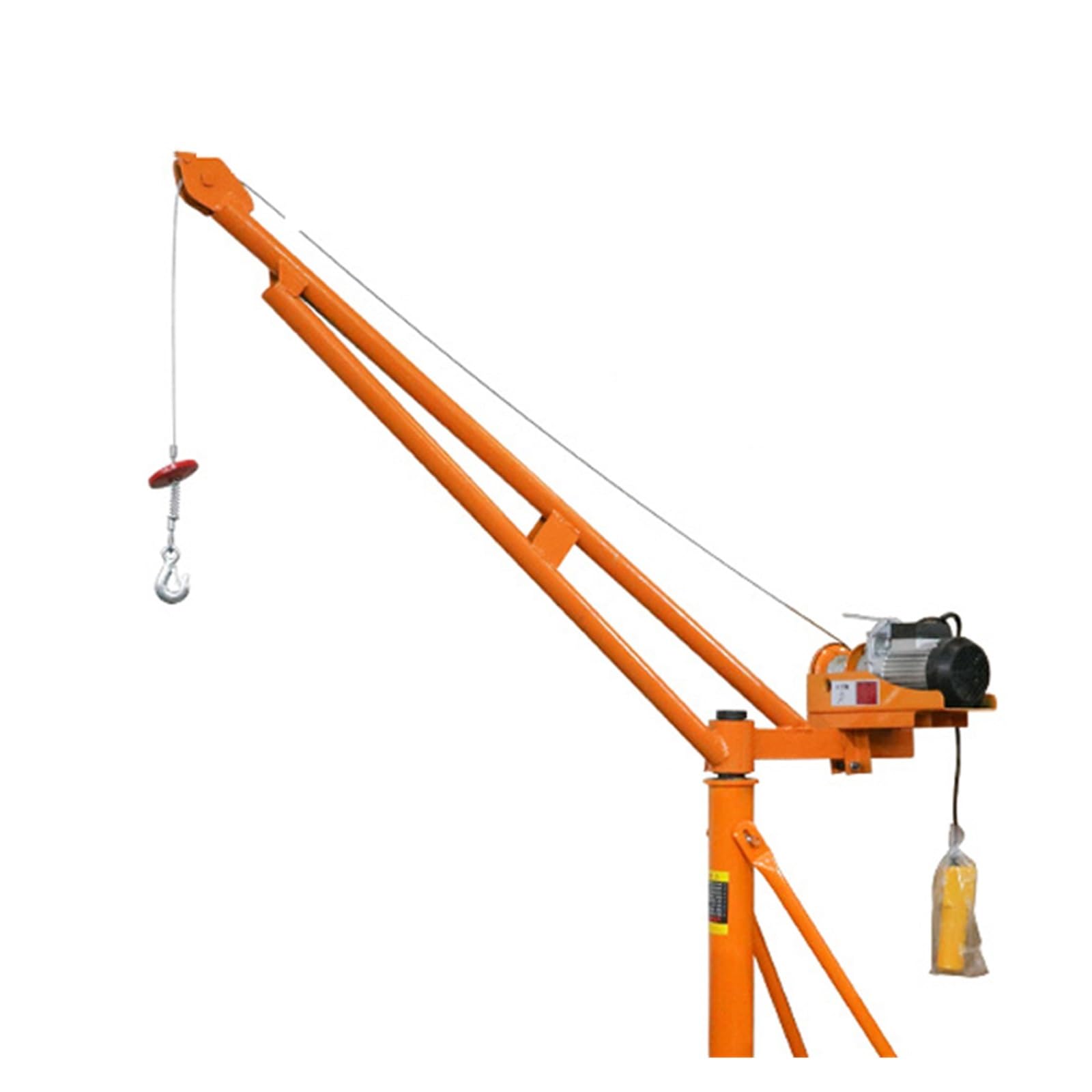 Outdoor-Dachkonstruktion, Dekoration, Elektrische Hebemaschine, Kleiner Hydraulischer Hebe- Und Futterkran Für Den Haushalt Elektrischer Hebezeug-Stützarm flaschenzug