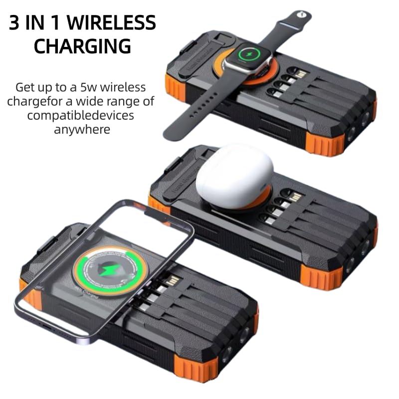 Generic Fotopower 908 40000mAh Solar Power Bank - Image 6